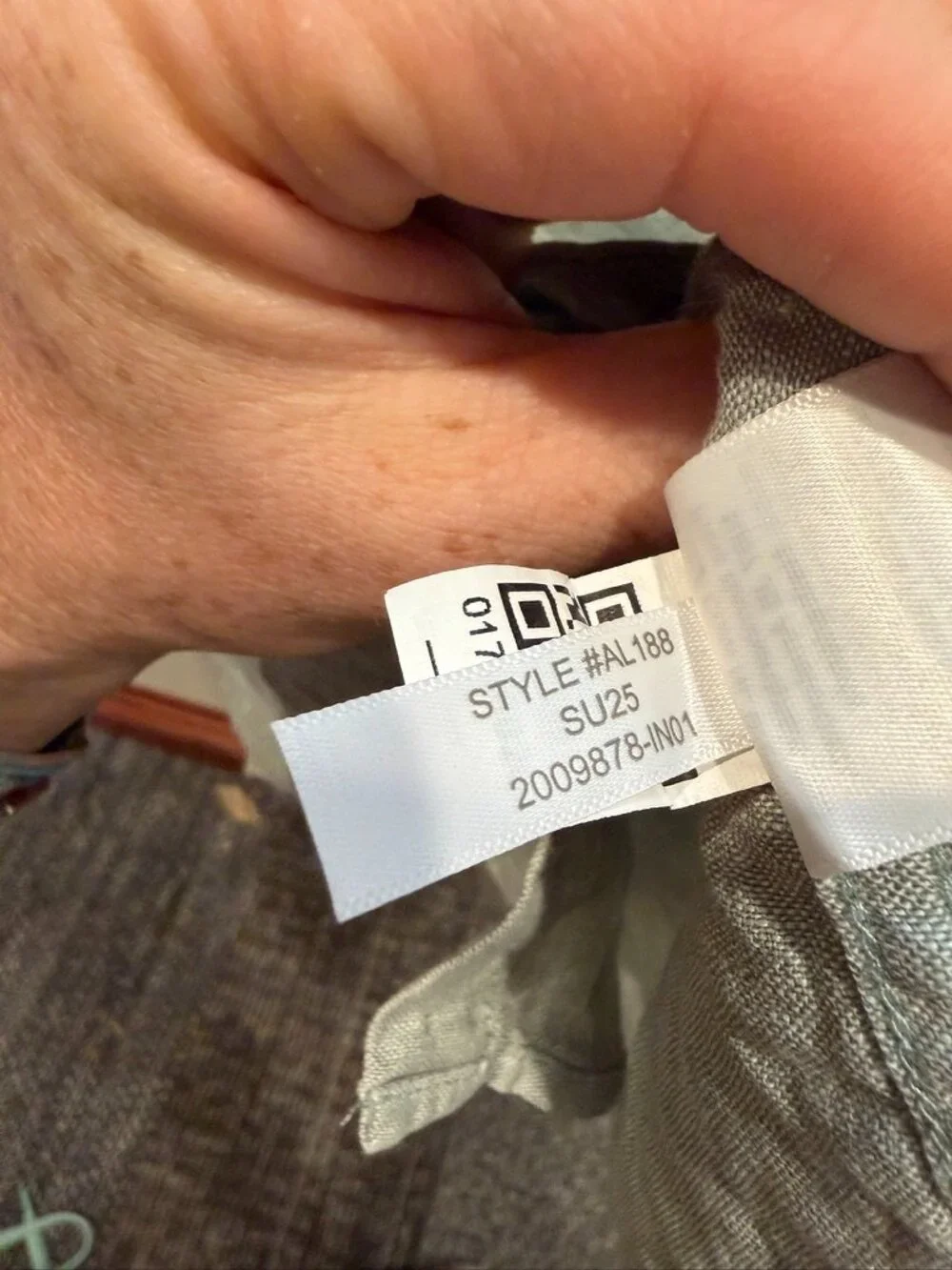 J.Crew Linen Shirt — Men's XL, Sage Green